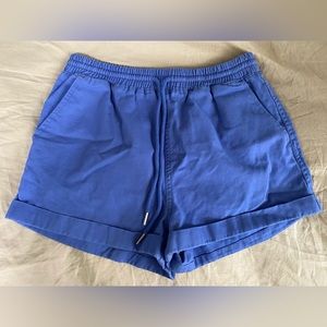 Blue cloth shorts